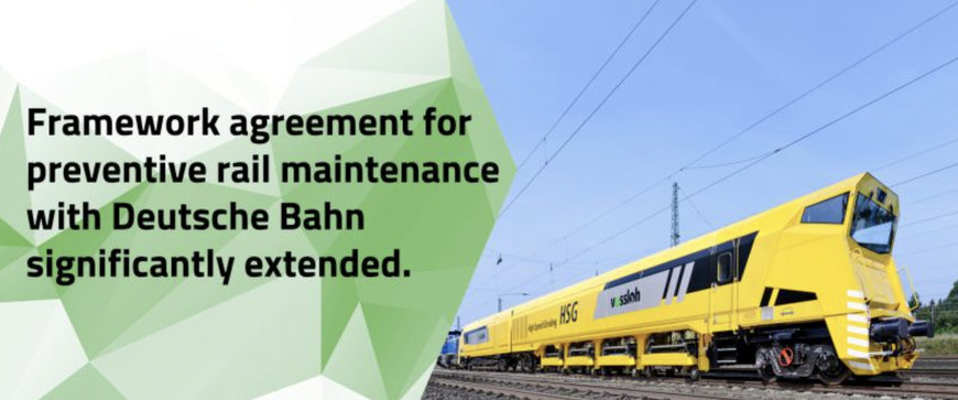 Deutsche Bahn and Vossloh expand their cooperation in preventive rail maintenance